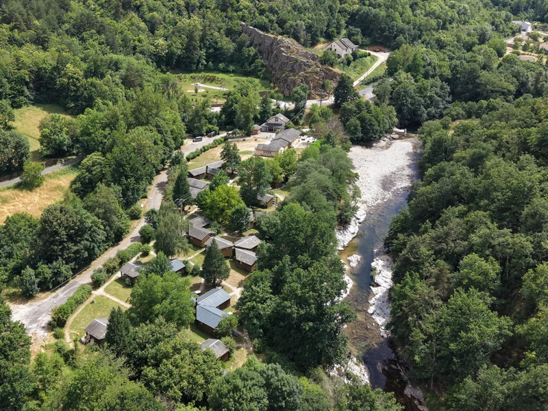 Le Domaine Saint Jean vu du ciel
